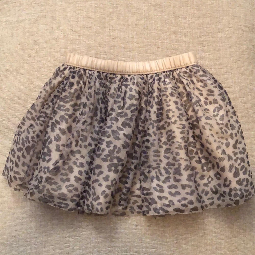 2T cheetah skirt